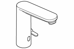 Смеситель для раковины GROHE Eurosmart Cosmopolitan E инфракрасный, L-size, хром (36421001)