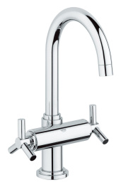 Смеситель для раковины GROHE Atrio Ypsilon двухвентильный, с донным клапаном, хром (21019000)