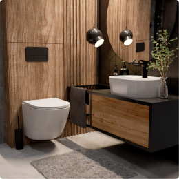 Комплект инсталляции GROHE Rapid SL 38772SH0 с унитазом AQUAme AQM2002L и сиденьем с микролифтом, смыв Quiet (NW0283)