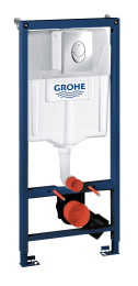 Система инсталляции для унитаза GROHE Rapid SL 3 в 1 с панелью смыва Skate Air, хром (39108000)