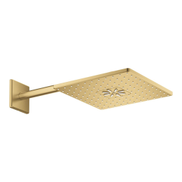 Верхний душ GROHE Rainshower SmartActive 310 Cube, 2 режима, 430 мм, холодный рассвет матовый (26479GN0)