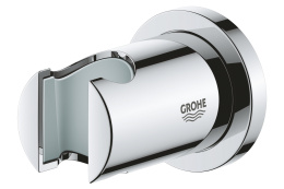 Настенный держатель для ручного душа GROHE Rainshower с круглой розеткой, хром (27074000)