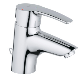 Смеситель для раковины GROHE Eurostyle с цепочкой с энергосберегающим картриджем, хром (2337510E)