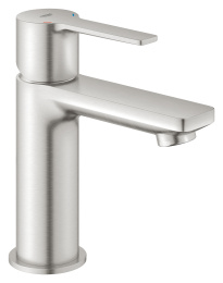 Смеситель для раковины GROHE Lineare с донным клапаном, суперсталь (23791DC1)