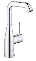Смеситель для раковины GROHE Essence с нажимным донным клапаном, L-Size, хром (23799001)