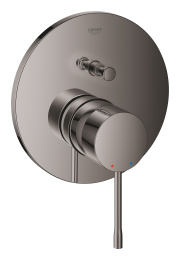 Внешняя часть смесителя для ванны GROHE Essence на 2 потребителя, темный графит глянец (24058A01)