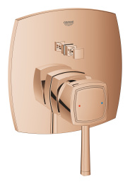 Внешняя часть смесителя для ванны GROHE Grandera, теплый закат глянец (24068DA0)