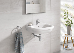 Смеситель для раковины GROHE Eurosmart, S-Size, хром (32467003/U), уценненый товар