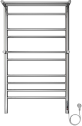 Полотенцесушитель электрический Aquatek Альфа П10 500x900, хром AQ EL RRP1090CH