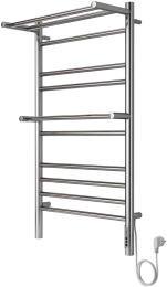 Полотенцесушитель электрический Aquatek Альфа П10 500x900, хром AQ EL RRP1090CH