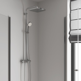 Душевая система GROHE Tempesta Cosmopolitan System 250 CUBE со смесителем для душа, хром (26692000)