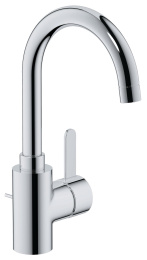 Смеситель для раковины GROHE Eurosmart Cosmopolitan с донным клапаном, высокий излив, хром (32830000)