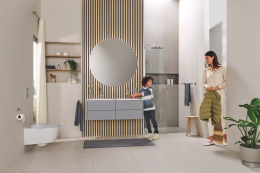 Смеситель для раковины GROHE Essence с донным клапаном, L-size, хром (24174001)