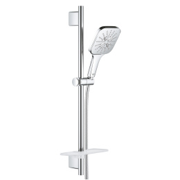 Душевой гарнитур GROHE Rainshower SmartActive 130 Cube, 3 вида струй, хром (26585000)