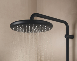 Душевая система GROHE Tempesta System 250 с термостатом для душа, матовый чёрный (266702431/U1), уцененный товар