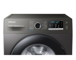 Стиральная машина Samsung WW70AGAS25AXLP с программой ускоренной стирки, 7 кг, темно-серый