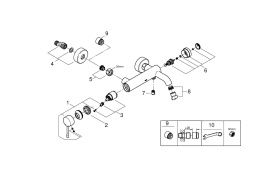 Смеситель для ванны GROHE Essence, суперсталь (33624DC1)