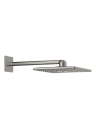 Верхний душ GROHE Rainshower SmartActive 310 Cube, 2 режима, 430 мм, сатиновая сталь (26479MS0)
