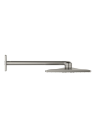 Верхний душ GROHE Rainshower SmartActive 310 Cube, 2 режима, 430 мм, сатиновая сталь (26479MS0)