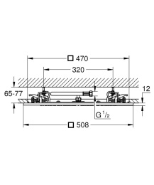 Верхний душ GROHE , (27286000)