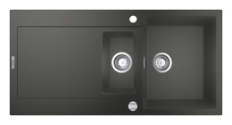 Мойка GROHE K500 с 1,5 чашей, 1000 x 500 мм, серый гранит (31646AT0)