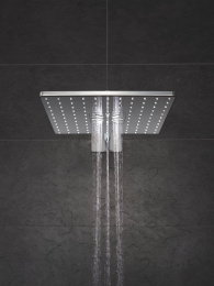 Верхний душ GROHE Rainshower SmartActive 310 Cube, 2 режима, 430 мм, хром (26479000)