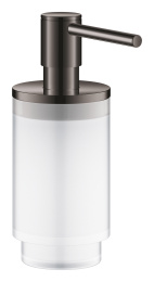 Дозатор жидкого мыла GROHE Selection, темный графит глянец (41028A00)