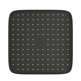 Верхний душ GROHE Tempesta Cube 250, 9,5 л/мин, 1 режим, 380 мм, черный матовый (266872430)