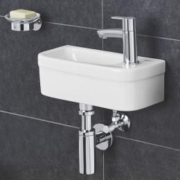 Раковина компактная GROHE Euro Ceramic 37 см, альпин-белый (39327000)