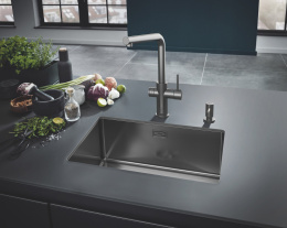 Дозатор жидкого мыла GROHE Cosmopolitan, темный графит матовый, (40535AL0)