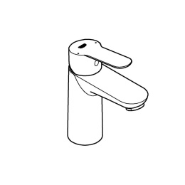 Смеситель для раковины GROHE BauEdge, S-size, хром (23330000)