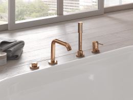 Смеситель для ванны GROHE Essence на 4 отверстия, холодный рассвет матовый (25251GN1)