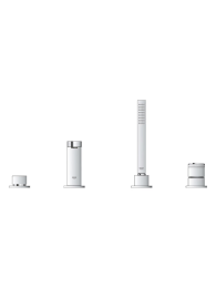 Смеситель для ванны GROHE Plus на 4 отверстия, хром (29307004)