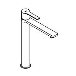 Смеситель для раковины GROHE Lineare, XL-size, хром (23405001)