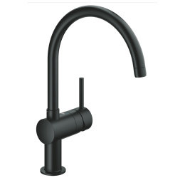 Смеситель для кухни GROHE Minta, черный бархат (32917KS0)