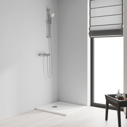 Душевой гарнитур GROHE Tempesta 100, 2 режима струи, душевая штанга 600 мм, 9,5 л/мин, хром (26162001)