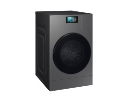 Стирально-сушильная машина Samsung WD18DB8995BZLD Bespoke ИИ, 18+11 кг, темная сталь