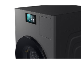 Стирально-сушильная машина Samsung WD18DB8995BZLD Bespoke ИИ, 18+11 кг, темная сталь