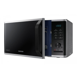 Микроволновая печь Samsung MG23K3515AS/BW, 23 л, серебристый