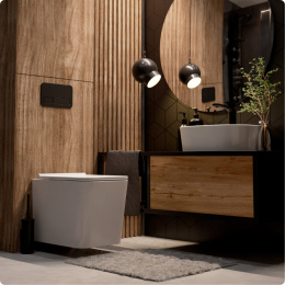 Комплект инсталляции GROHE Rapid SL NW0145/S с унитазом AQUAme AQM2003 и сиденьем с микролифтом (NW0275)