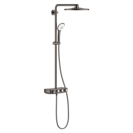 Душевая система GROHE Euphoria SmartControl System 310 с термостатом для душа, темный графит глянцевый (26507A00)