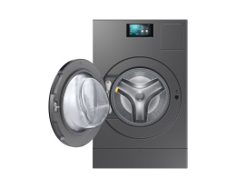 Стирально-сушильная машина Samsung WD18DB8995BZLD Bespoke ИИ, 18+11 кг, темная сталь