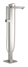 Внешняя часть смесителя для ванны GROHE Eurocube напольного монтажа, суперсталь (23672DC1)
