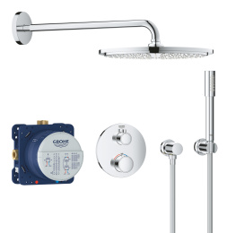 Душевой комплект GROHE Rainshower Cosmopolitan 310 с термостатом, хром (34731000)