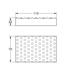 Набор чистящих губок Grohe для кухни (40752L00)