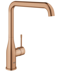 Смеситель для кухни GROHE Essence с поворотным изливом, теплый закат матовый (30269DL0)