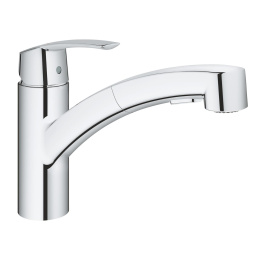 Смеситель для кухни GROHE Start QuickFix с вытяжным душем, хром (30307000)