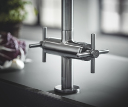 Смеситель для кухни GROHE Atrio, суперсталь (30362DC0)