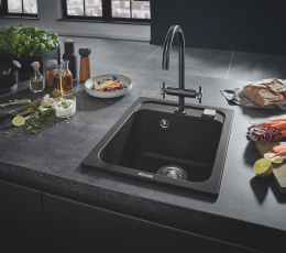 Смеситель для кухни GROHE Atrio, суперсталь (30362DC0)