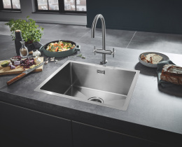 Смеситель для кухни GROHE Atrio, суперсталь (30362DC0)